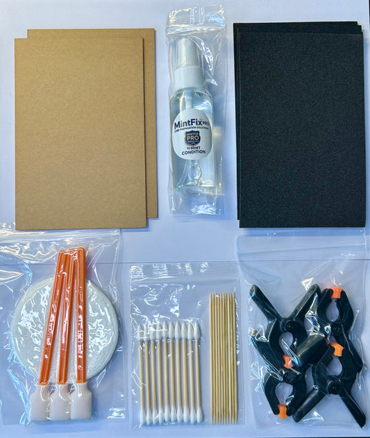 MintFix Pro Card Flattening Kit – Restore Warped & Curved Trading Cards