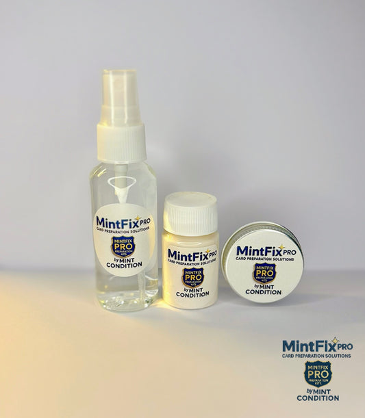 MintFix Pro Full Kit – Complete Card Cleaning & Restoration for Trading Cards