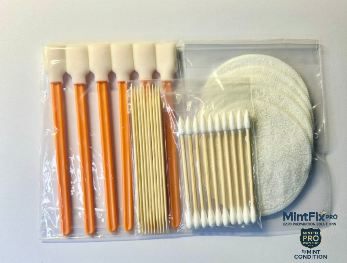 MintFix Pro Full Kit – Complete Card Cleaning & Restoration for Trading Cards