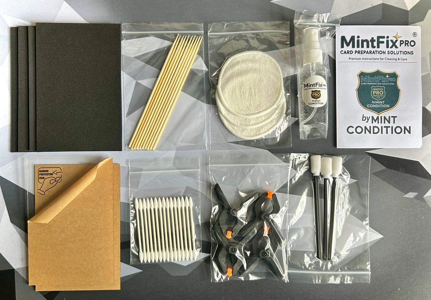 MintFix Pro® Card Flattening Kit – Restore Warped & Curved Trading Cards