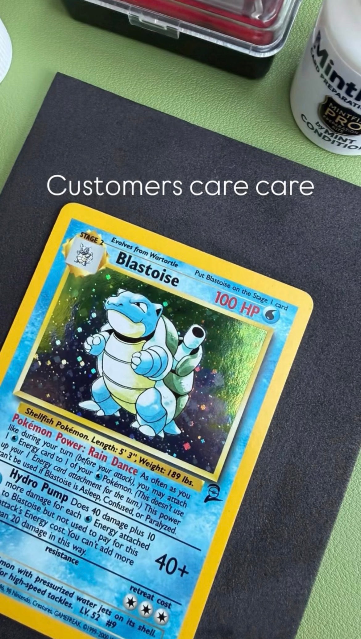 Trading Card Restoration Kit for Pokémon & TCG Cards
