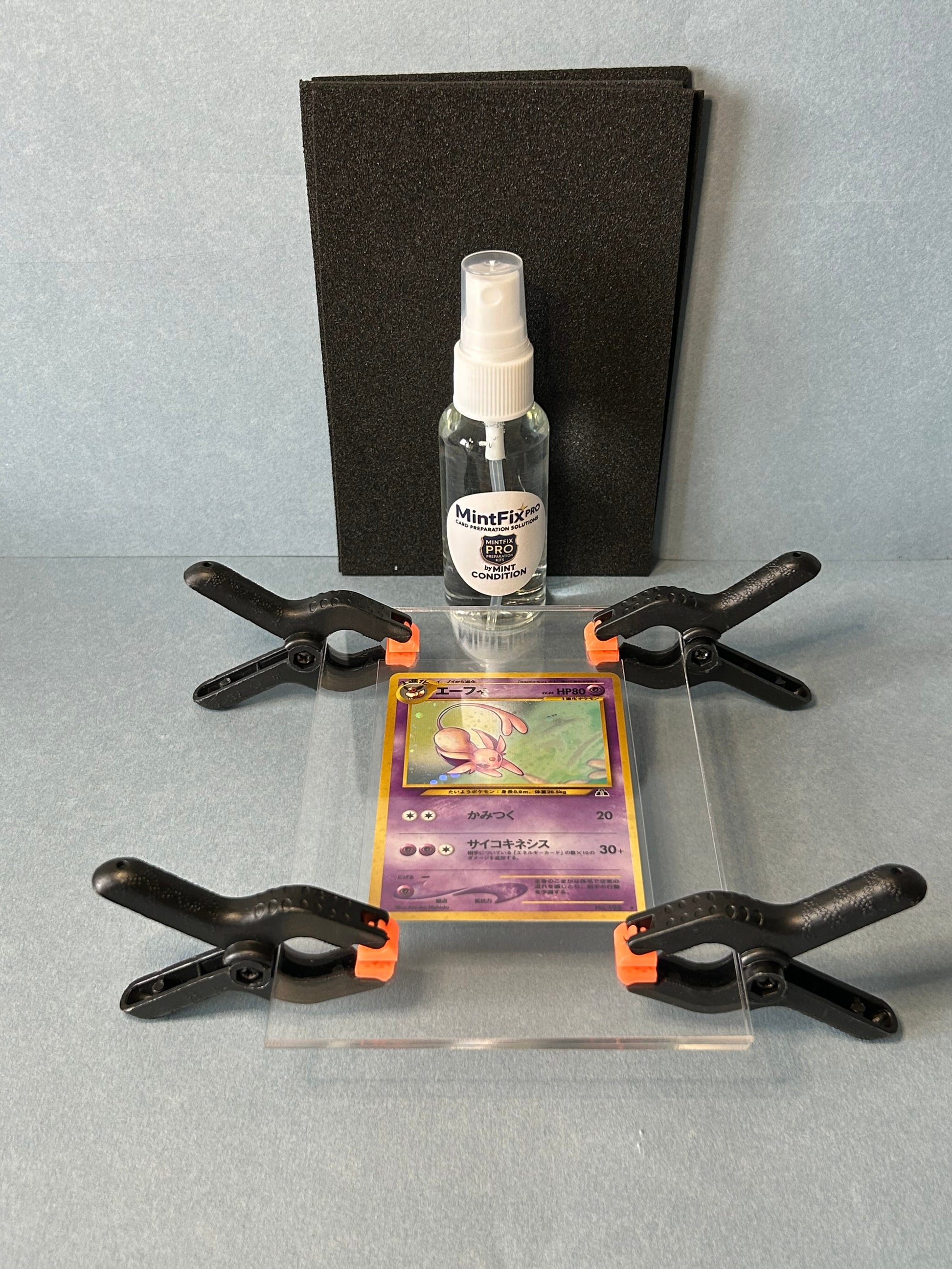 Card Flattening Kit for Warped Trading Cards – MintFix Pro